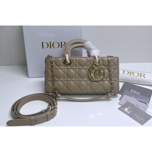 Christian Dior M0540 Lady D-Joy bag in Khaki Cannage Lambskin Christian Dior M0540 Lady D-Joy bag in Khaki Cannage Lambskin