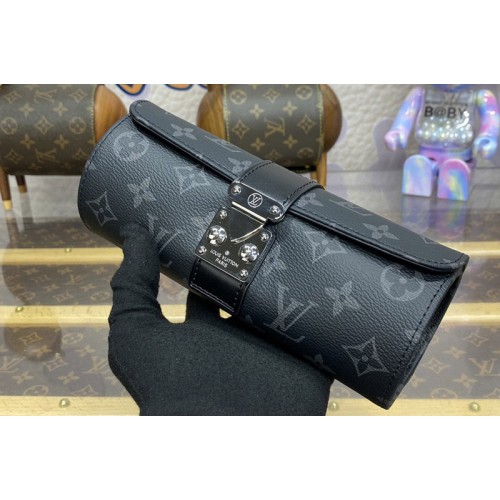 Louis Vuitton M10145 Jewelry Case in Monogram Eclipse Canvas