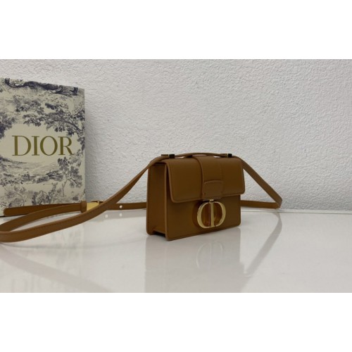 Christian Dior M1210 Dior 30 Montaigne mini bag in Brown Box Calfskin Christian Dior M1210 Dior 30 Montaigne mini bag in Brown Box Calfskin