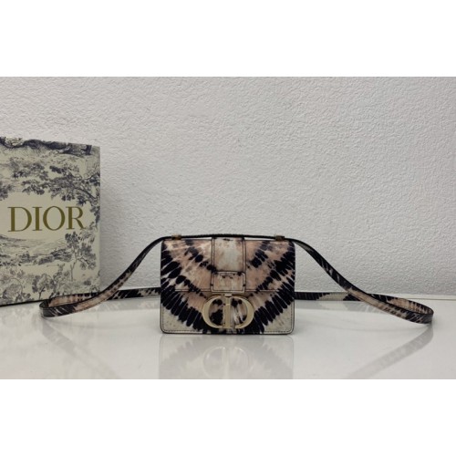 Christian Dior M1210 Dior 30 Montaigne mini bag in Multicolor Tie & 038 Dior Embroidery Christian Dior M1210 Dior 30 Montaigne mini bag in Multicolor Tie & 038 Dior Embroidery
