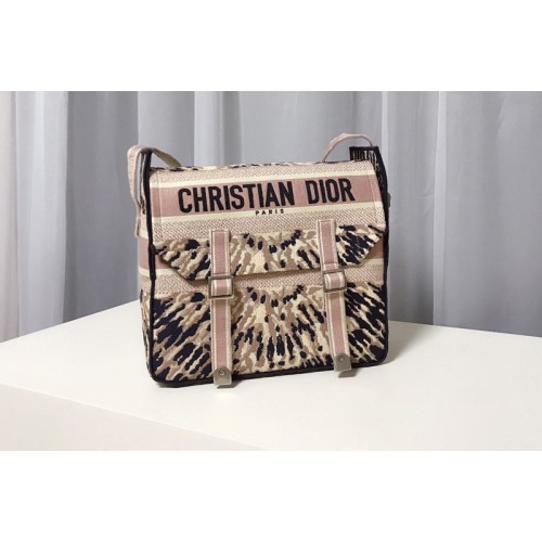 Christian Dior M1291 Diorcamp Bag in Dior Embroidery Christian Dior M1291 Diorcamp Bag in Dior Embroidery