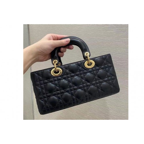 Christian Dior M0540 Lady D-Joy bag in Black Cannage Lambskin Christian Dior M0540 Lady D-Joy bag in Black Cannage Lambskin