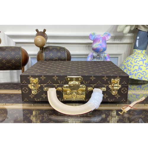 Louis Vuitton M20076 Jewelry vanity in Monogram Canvas With Orange Louis Vuitton M20076 Jewelry vanity in Monogram Canvas With Orange