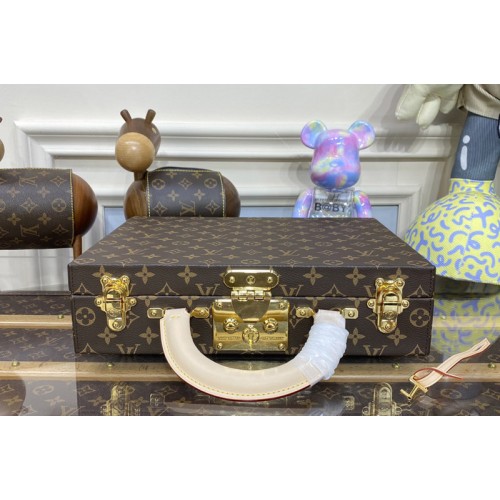 Louis Vuitton M20076 Jewelry vanity in Monogram Canvas With Red Louis Vuitton M20076 Jewelry vanity in Monogram Canvas With Red