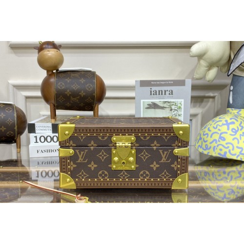 Louis Vuitton M20292 Coffret Tresor 24 Jewellery Box in monogram canvas Louis Vuitton M20292 Coffret Tresor 24 Jewellery Box in monogram canvas