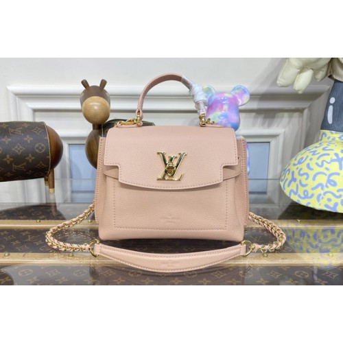 Louis Vuitton M21088 Lockme Ever Mini handbag in Pink Grained calf leather Louis Vuitton M21088 Lockme Ever Mini handbag in Pink Grained calf leather