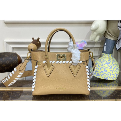 Louis Vuitton M21585 On My Side PM handbag in Brown Calf leather Louis Vuitton M21585 On My Side PM handbag in Brown Calf leather