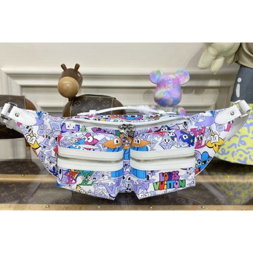 Louis Vuitton M21862 Bumbag in Multicolor Monogram Comics coated canvas Louis Vuitton M21862 Bumbag in Multicolor Monogram Comics coated canvas