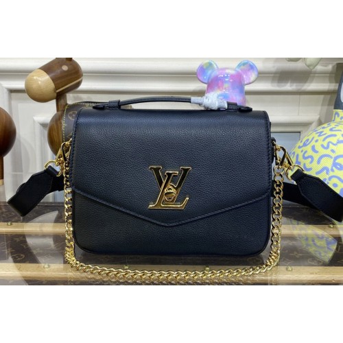 Louis Vuitton M22735 Oxford handbag in Black Grained calf leather Louis Vuitton M22735 Oxford handbag in Black Grained calf leather