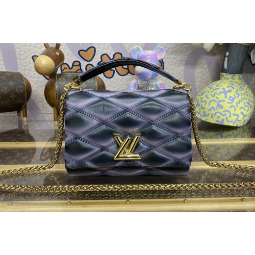Louis Vuitton M23682 GO-14 MM bag in Black Lambskin Leather Louis Vuitton M23682 GO-14 MM bag in Black Lambskin Leather