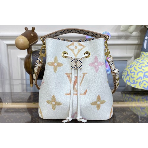 Louis Vuitton M22985 NeoNoe BB bucket bag in Beige Monogram coated canvas Louis Vuitton M22985 NeoNoe BB bucket bag in Beige Monogram coated canvas