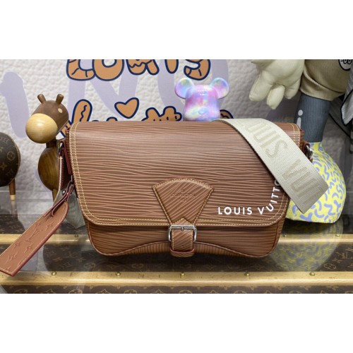 Louis Vuitton M23097 Montsouris Messenger bag in Cognac Epi Leather Louis Vuitton M23097 Montsouris Messenger bag in Cognac Epi Leather