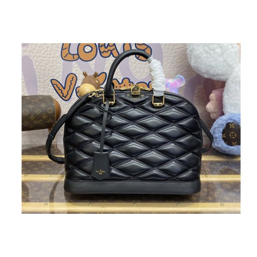 Louis Vuitton M23688 Alma PM Bag in Black Lamb leather Louis Vuitton M23688 Alma PM Bag in Black Lamb leather