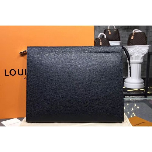 Louis Vuitton M30043 Pochette Voyage GM Bags in Taiga Leather Louis Vuitton M30043 Pochette Voyage GM Bags in Taiga Leather