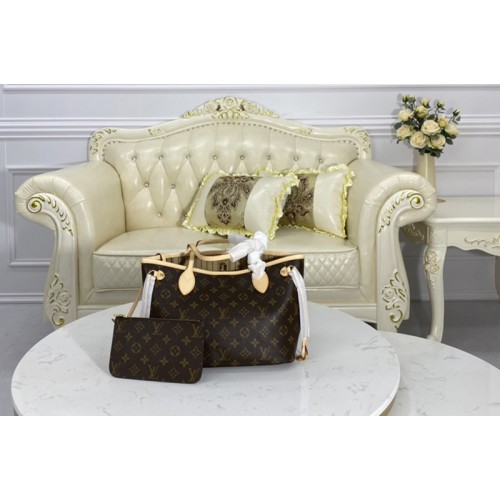 Louis Vuitton M41245 Neverfull PM tote Bag in Monogram Canvas Louis Vuitton M41245 Neverfull PM tote Bag in Monogram Canvas