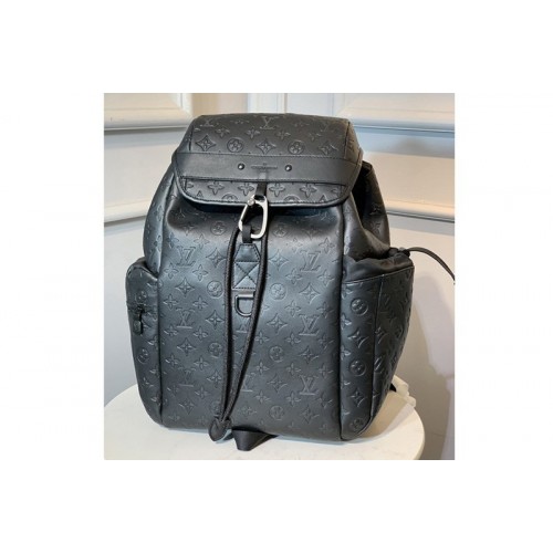 Louis Vuitton M43680 Discovery Backpack in Monogram Shadow calf leather