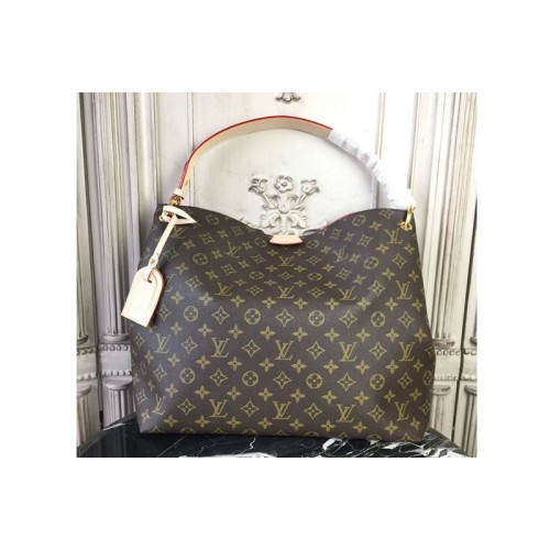 Louis Vuitton M43703 Graceful MM Bags in Monogram Canvas With Pivoine Louis Vuitton M43703 Graceful MM Bags in Monogram Canvas With Pivoine