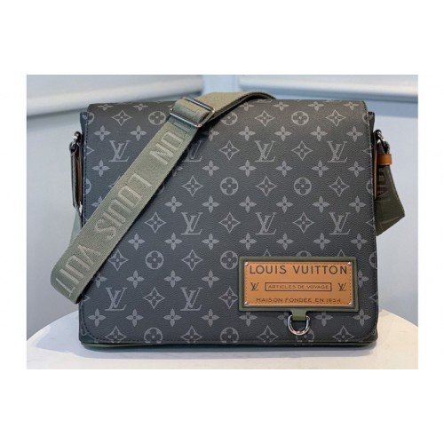 Louis Vuitton M44001 District MM Bag in Monogramme Eclipse canvas Louis Vuitton M44001 District MM Bag in Monogramme Eclipse canvas