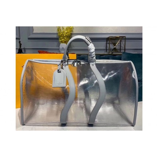 Louis Vuitton M44474 Keepall Bandouliere 50 Bags White Epi Leather Louis Vuitton M44474 Keepall Bandouliere 50 Bags White Epi Leather