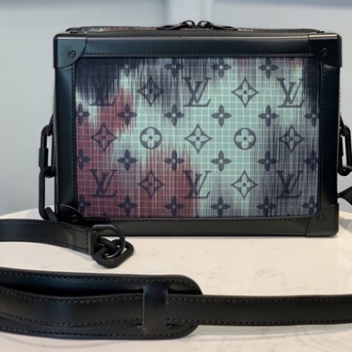 Louis Vuitton M44730 Soft Trunk Bags in Monogram Denim Louis Vuitton M44730 Soft Trunk Bags in Monogram Denim