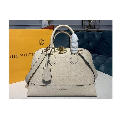 Louis Vuitton M44832 Alma PM handbags Beige Taurillon leather Louis Vuitton M44832 Alma PM handbags Beige Taurillon leather