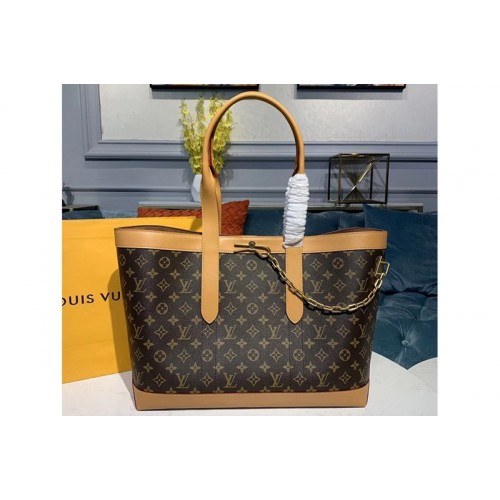 Louis Vuitton M44878 Cabas Voyage tote Bags Monogram canvas With natural leather Louis Vuitton M44878 Cabas Voyage tote Bags Monogram canvas With natural leather