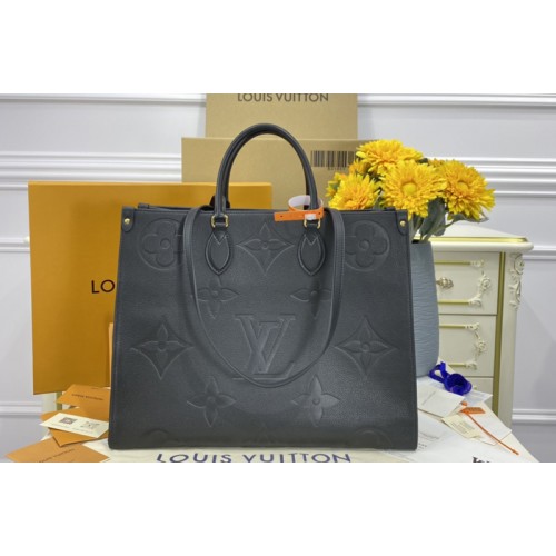 Louis Vuitton M44925 OnTheGo GM tote Bag in Monogram Empreinte Leather Louis Vuitton M44925 OnTheGo GM tote Bag in Monogram Empreinte Leather
