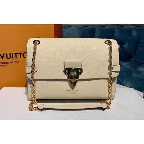 Louis Vuitton M44523 Vavin PM Bag in Beige Monogram Empreinte leather Louis Vuitton M44523 Vavin PM Bag in Beige Monogram Empreinte leather