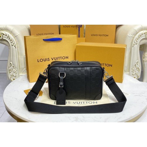 Louis Vuitton N45286 Sirius Messenger bag in Damier Infini Onyx cowhide leather Louis Vuitton N45286 Sirius Messenger bag in Damier Infini Onyx cowhide leather