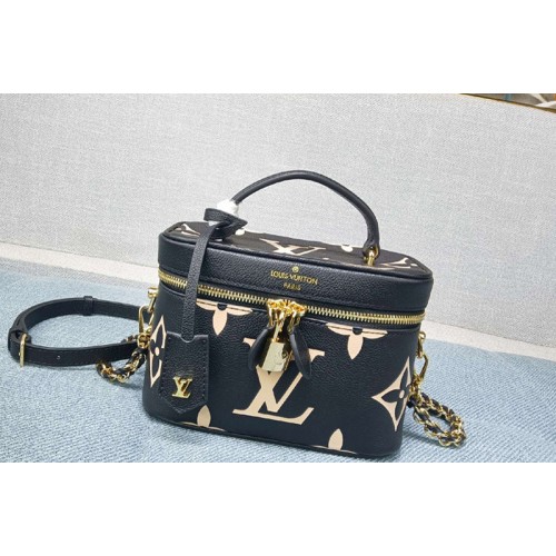 Louis Vuitton M45780 Vanity PM handbag in Bicolor Monogram Empreinte Leather Louis Vuitton M45780 Vanity PM handbag in Bicolor Monogram Empreinte Leather