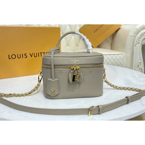 Louis Vuitton M45608 Vanity PM handbag in Embossed grained cowhide leather Louis Vuitton M45608 Vanity PM handbag in Embossed grained cowhide leather