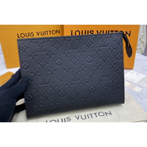 Louis Vuitton M45666 Poche Toilette 26 in Black Monogram Empreinte leather Louis Vuitton M45666 Poche Toilette 26 in Black Monogram Empreinte leather