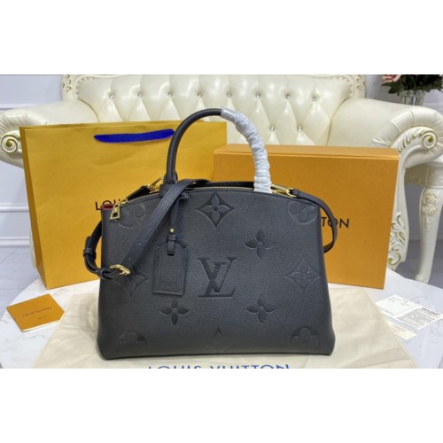 Louis Vuitton M45811 Grand Palais tote bag in Black Monogram Empreinte Leather Louis Vuitton M45811 Grand Palais tote bag in Black Monogram Empreinte Leather