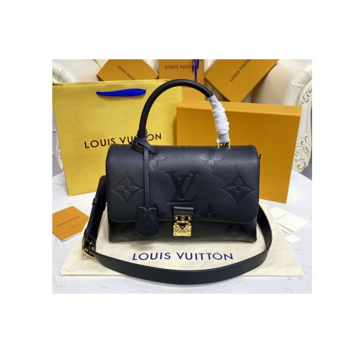 Louis Vuitton M45976 Madeleine MM handbag in Black Monogram Empreinte leather Louis Vuitton M45976 Madeleine MM handbag in Black Monogram Empreinte leather
