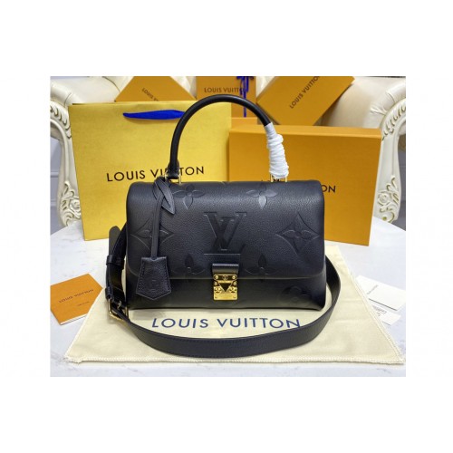 Louis Vuitton M45976 Madeleine MM handbag in Black Monogram Empreinte leather Louis Vuitton M45976 Madeleine MM handbag in Black Monogram Empreinte leather