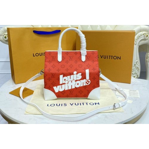 Louis Vuitton M46113 Carry It bag in Orange Monogram Reverse Louis Vuitton M46113 Carry It bag in Orange Monogram Reverse