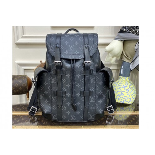 Louis Vuitton M46331 Christopher PM backpack in Monogram Eclipse Canvas Louis Vuitton M46331 Christopher PM backpack in Monogram Eclipse Canvas