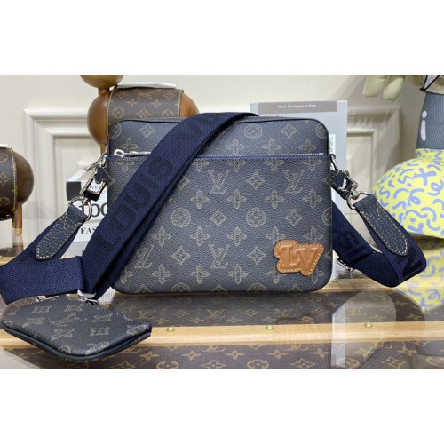 Louis Vuitton M46340 Trio Messenger bag in Dark Green Monogram coated canvas Louis Vuitton M46340 Trio Messenger bag in Dark Green Monogram coated canvas