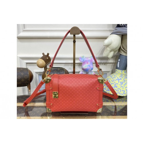 Louis Vuitton M46358 Nano Noe Bucket bag in Red Calfskin Louis Vuitton M46358 Nano Noe Bucket bag in Red Calfskin