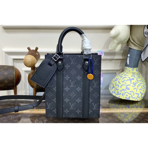 Louis Vuitton M46453 Sac Plat Mini Bag in Monogram Eclipse coated canvas Louis Vuitton M46453 Sac Plat Mini Bag in Monogram Eclipse coated canvas