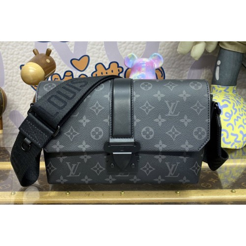 Louis Vuitton M46794 S-Cape Messenger bag in Monogram Eclipse coated canvas Louis Vuitton M46794 S-Cape Messenger bag in Monogram Eclipse coated canvas
