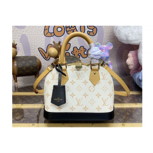 Louis Vuitton M46922 Alma BB Bag in Beige Monogram Canvas Louis Vuitton M46922 Alma BB Bag in Beige Monogram Canvas