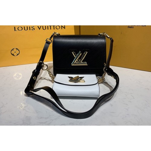 Louis Vuitton M50332 Twist PM chain bag in White Black Epi leather Louis Vuitton M50332 Twist PM chain bag in White Black Epi leather