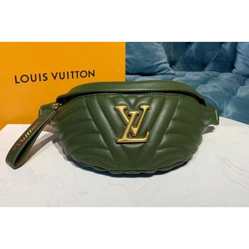 Louis Vuitton M44836 New Wave BumBag Bags Green Smooth calf leather Louis Vuitton M44836 New Wave BumBag Bags Green Smooth calf leather