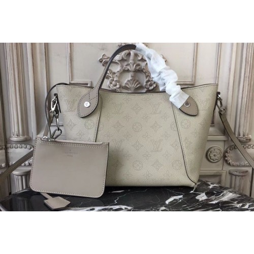 Louis Vuitton M54351 Hina PM Bags in Gray Mahina Leather Louis Vuitton M54351 Hina PM Bags in Gray Mahina Leather