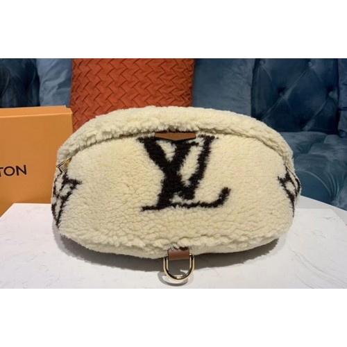 Louis Vuitton M55425 Bumbag Monogram Canvas With Woolen Louis Vuitton M55425 Bumbag Monogram Canvas With Woolen