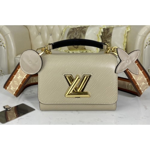 Louis Vuitton M57063 Twist Mini handbag Gray Epi leather Louis Vuitton M57063 Twist Mini handbag Gray Epi leather