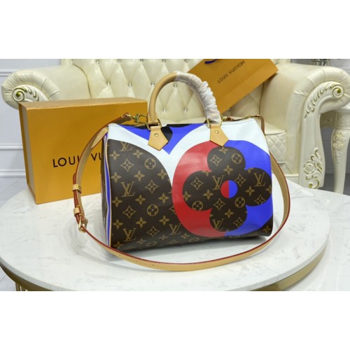Louis Vuitton M57451 Speedy Bandoulière 30 city bag in Game On Monogram Canvas Louis Vuitton M57451 Speedy Bandoulière 30 city bag in Game On Monogram Canvas
