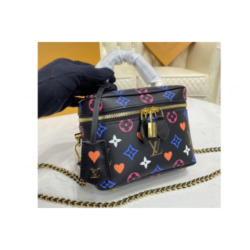 Louis Vuitton M57482 Game On Vanity PM city bag in Transformed Game On Monogram Canvas Louis Vuitton M57482 Game On Vanity PM city bag in Transformed Game On Monogram Canvas