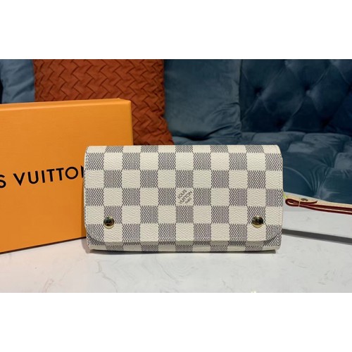 Louis Vuitton N58080 Kasai Wallet Damier Azur Canvas Louis Vuitton N58080 Kasai Wallet Damier Azur Canvas